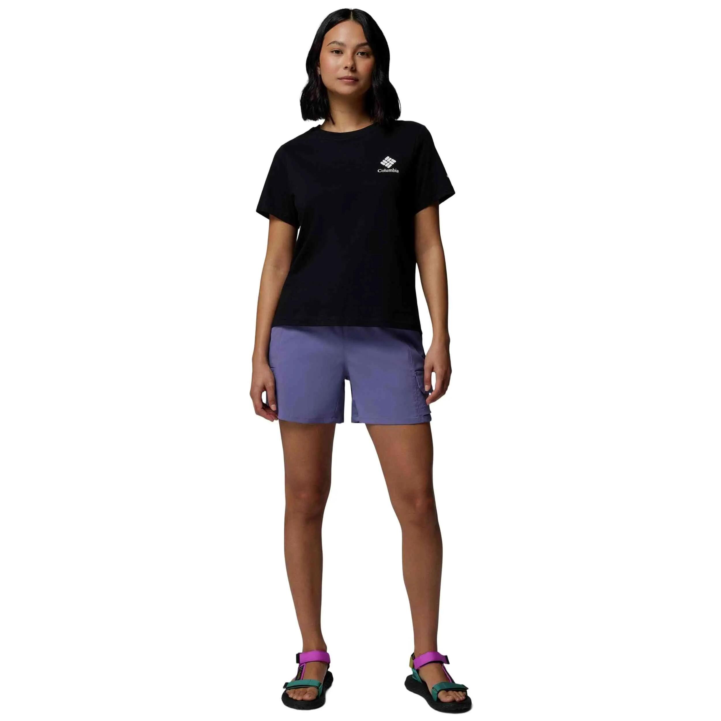 Camiseta de manga corta Columbia modelo Camiseta Columbia Rolling Ben para mujer 5/5