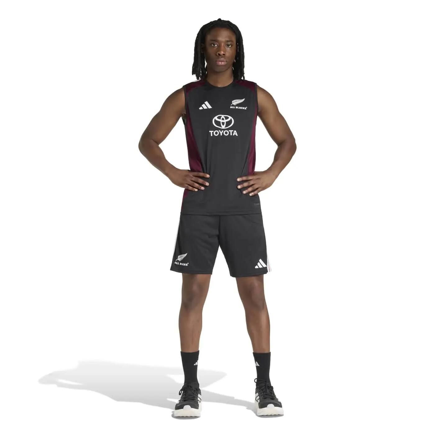 All Blacks Rugby Tanktop Zwart En Bordeaux 7/7