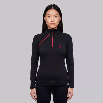 Pull de Randonnée femme Thermique NICKY Blanc