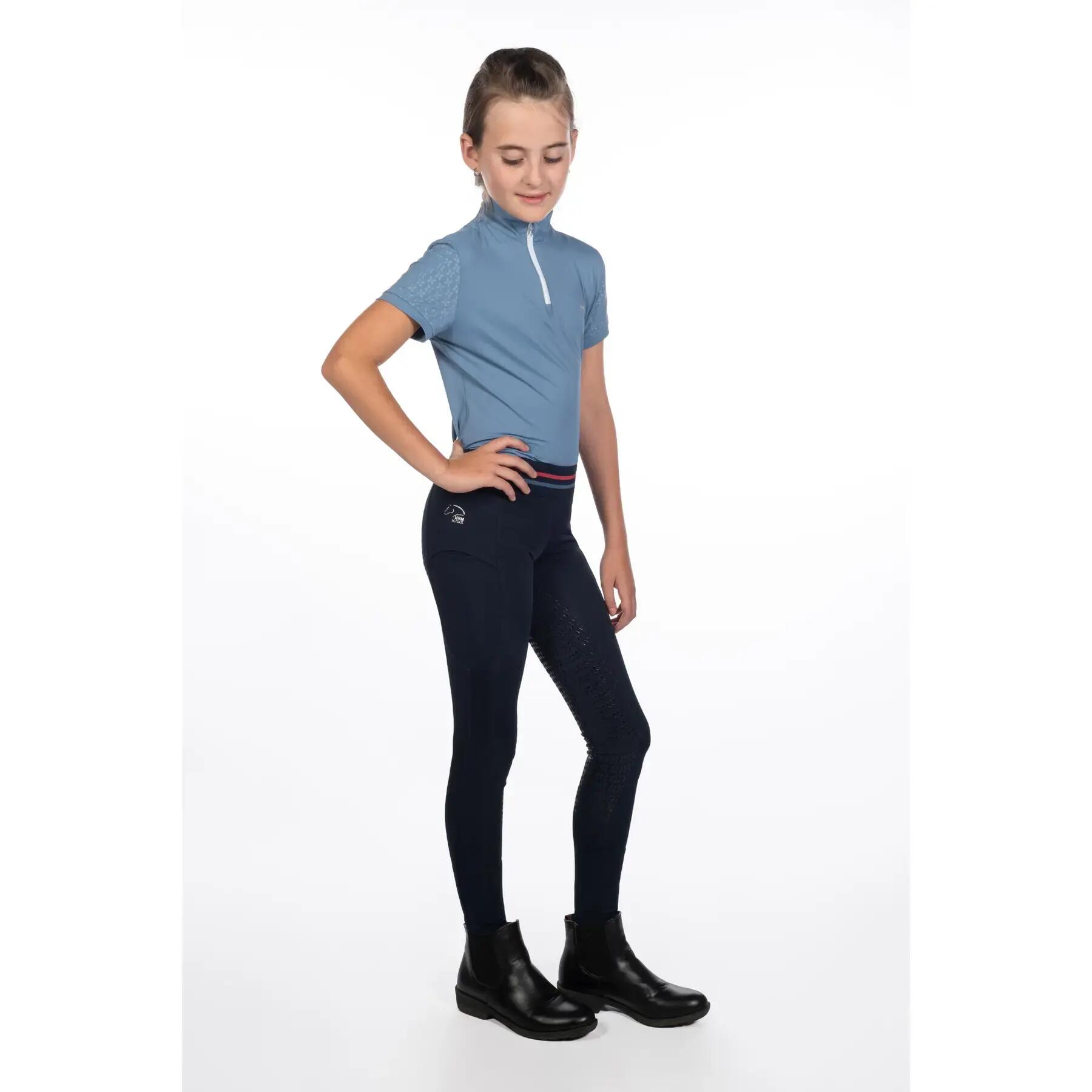 Polo equitazione per bambina HKM Kids Aymee 4/5