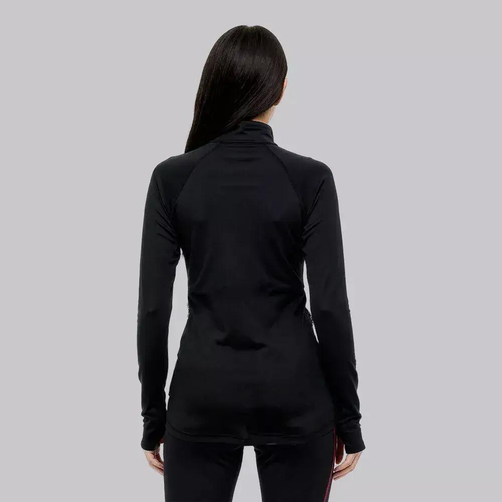Pull de Randonnée femme Thermique NICKY Noir 2/3