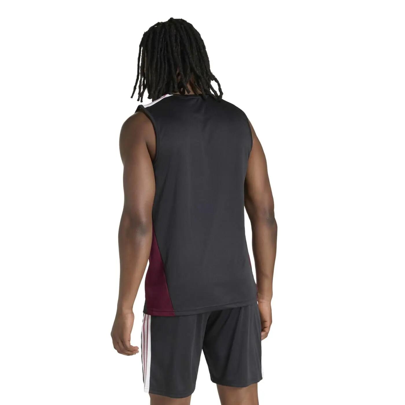 All Blacks Rugby Tanktop Zwart En Bordeaux 2/7