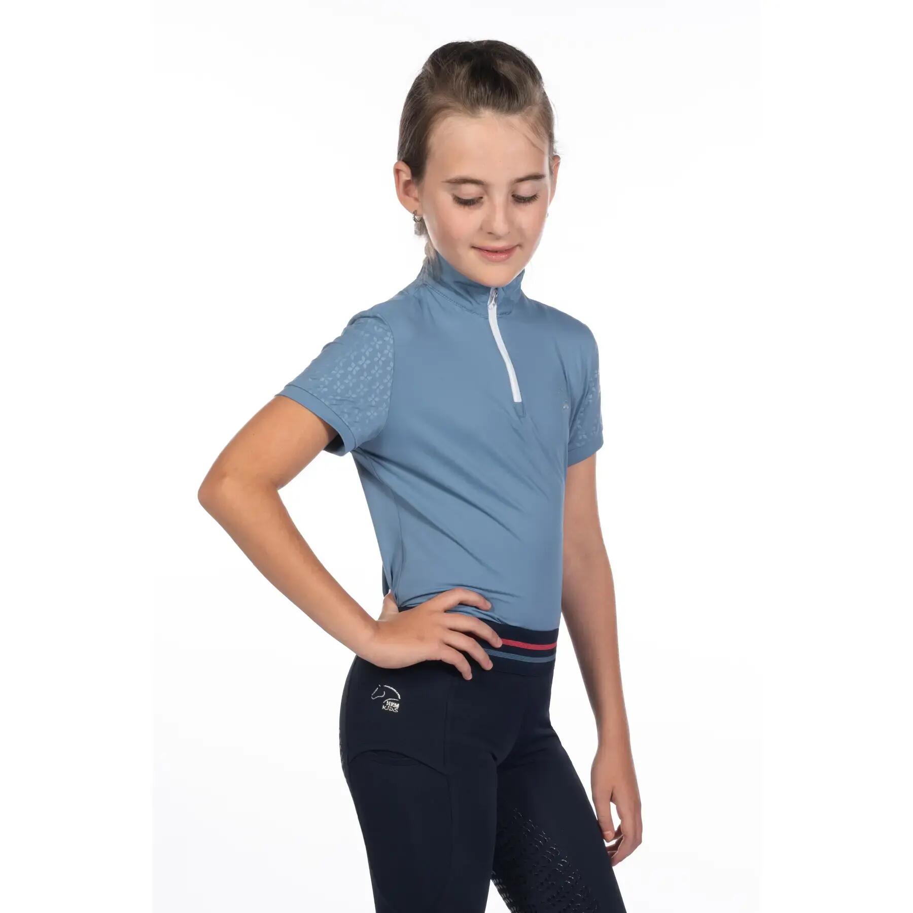 Polo equitazione per bambina HKM Kids Aymee 2/5