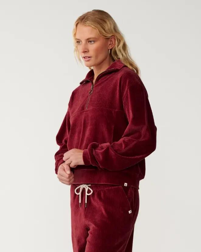 Felpa da donna Rip Curl "COZY 3/4 ZIP" 4/6