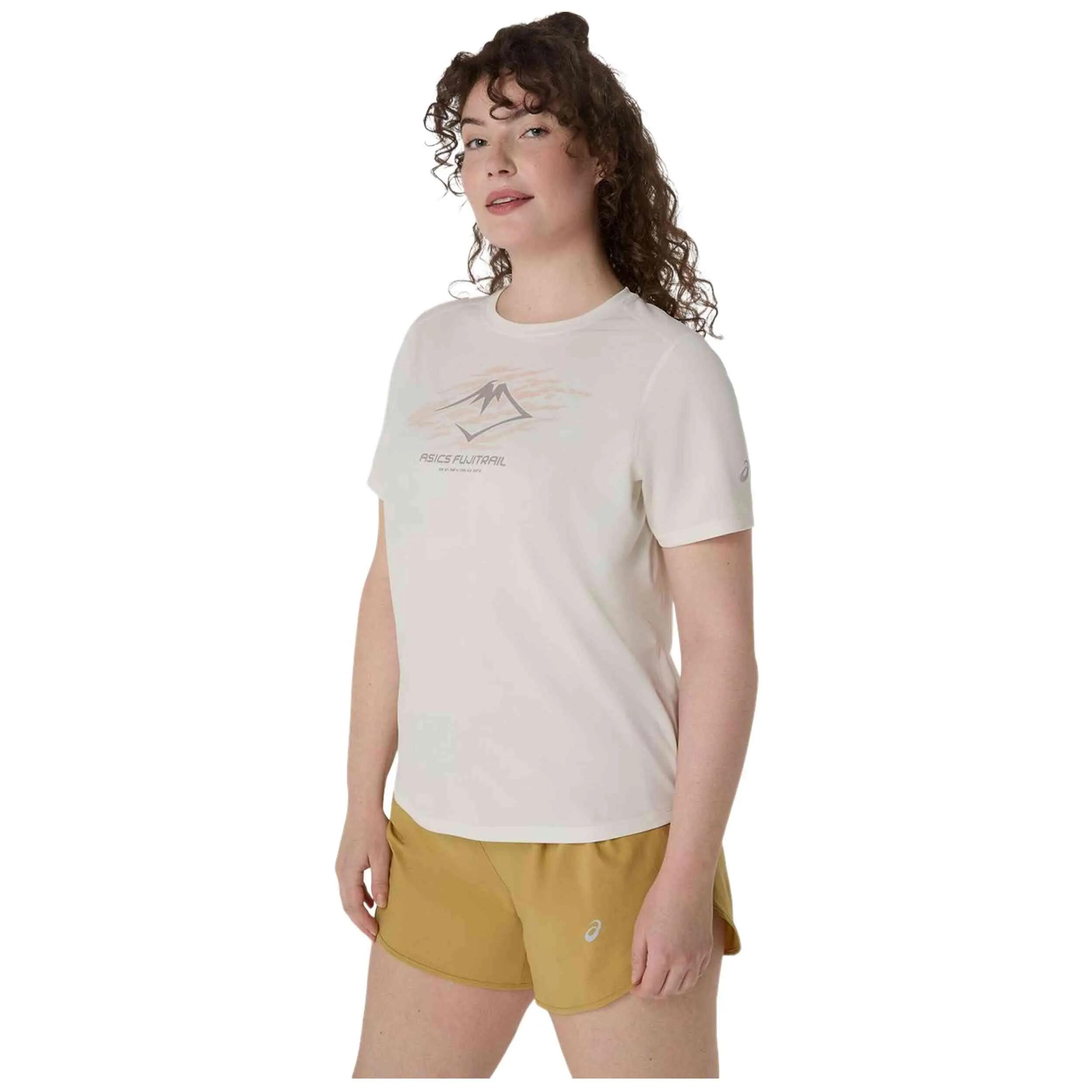 Maglia a maniche corte Asics modello Camiseta ASICS Fujitrail Logo ma per unisex 2/5