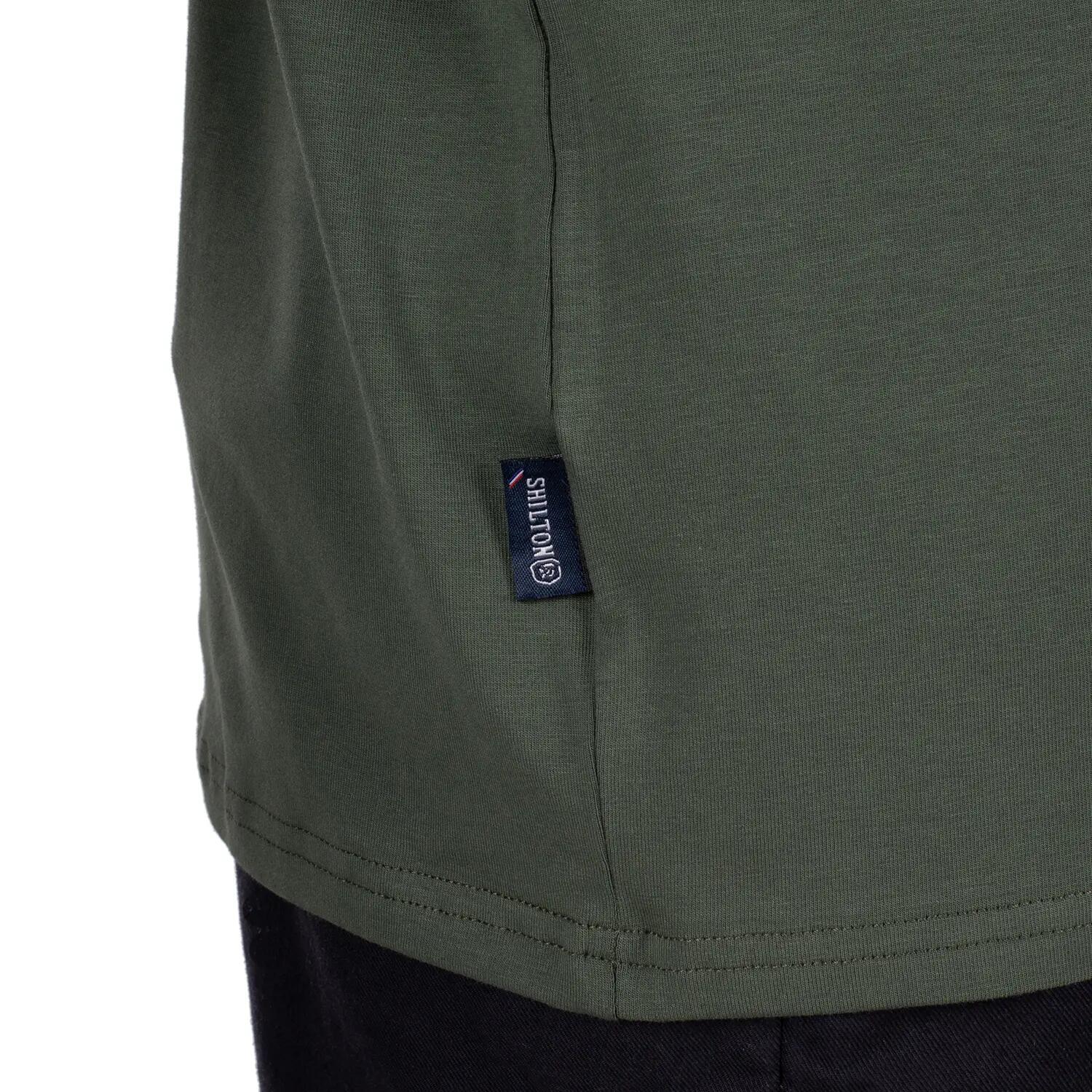 T-shirt basic velata L / Kaki 4/4