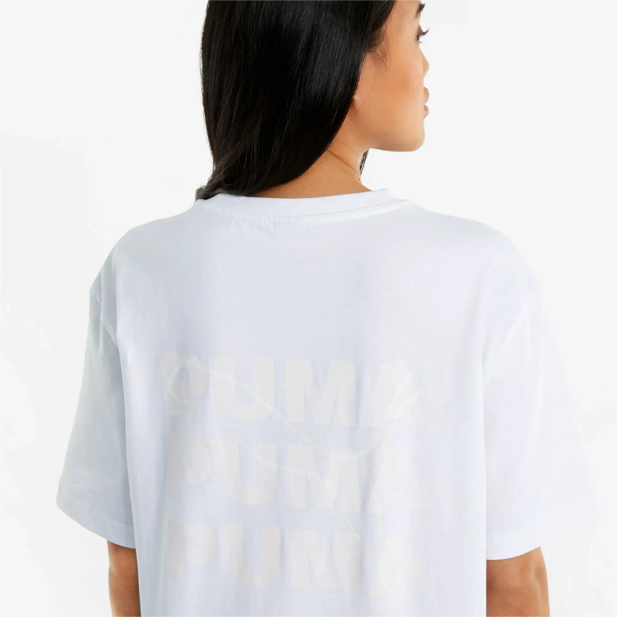 Camiseta feminina PUMA Oversize Statement 5/7