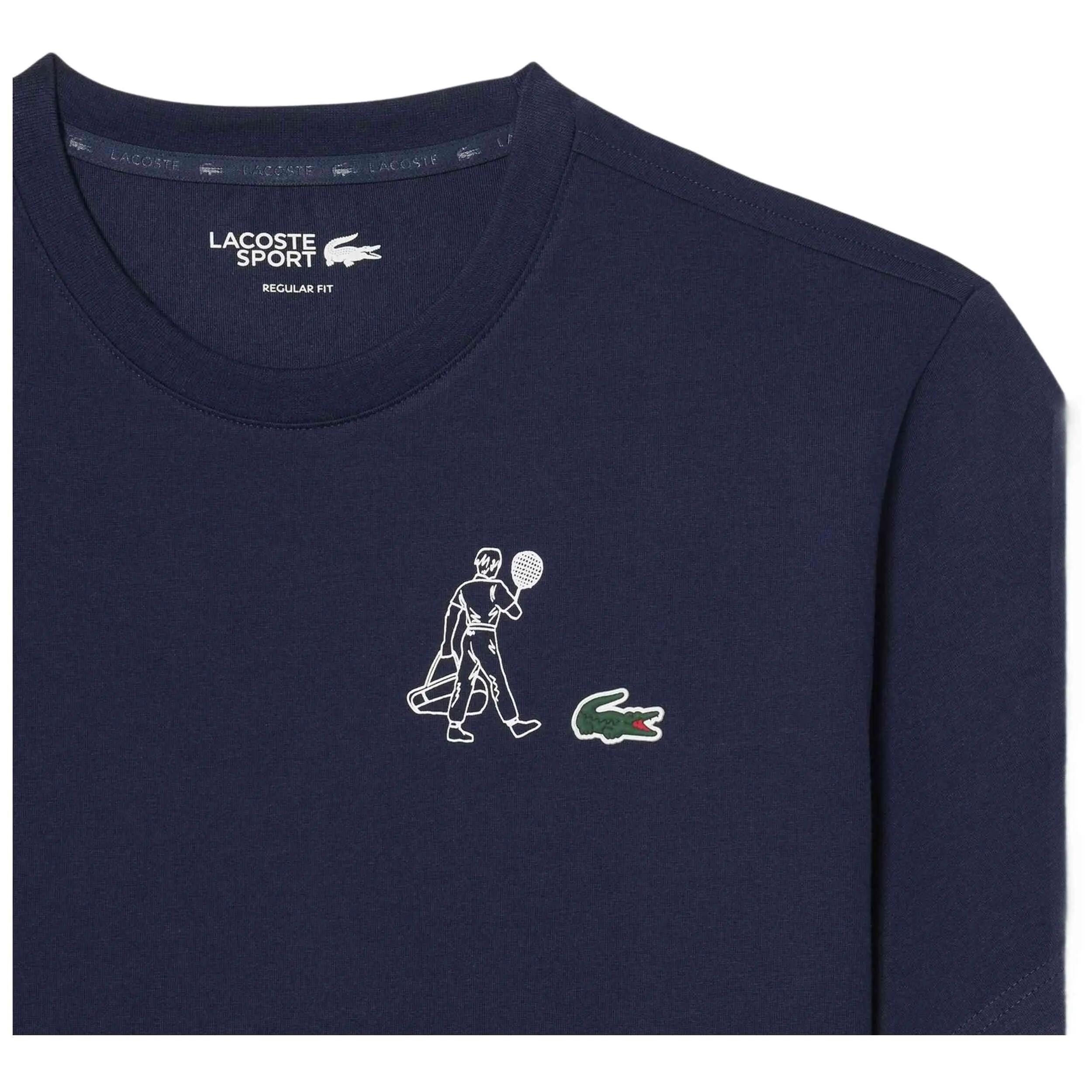 Maglia a maniche corte Lacoste modello TH0147-166-XS per uomini 4/5