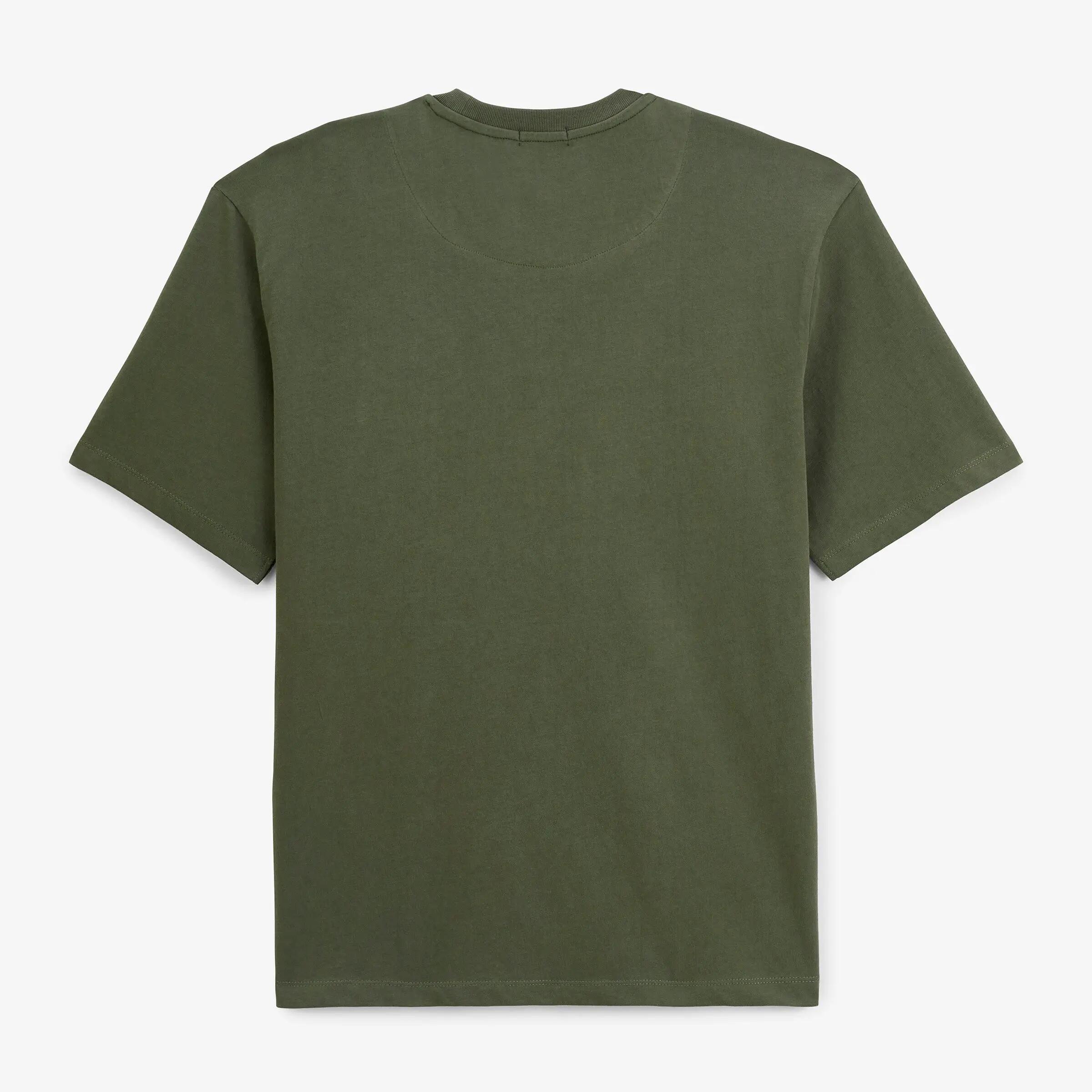Camiseta de manga curta com gola redonda e bordado do Thor 3/6