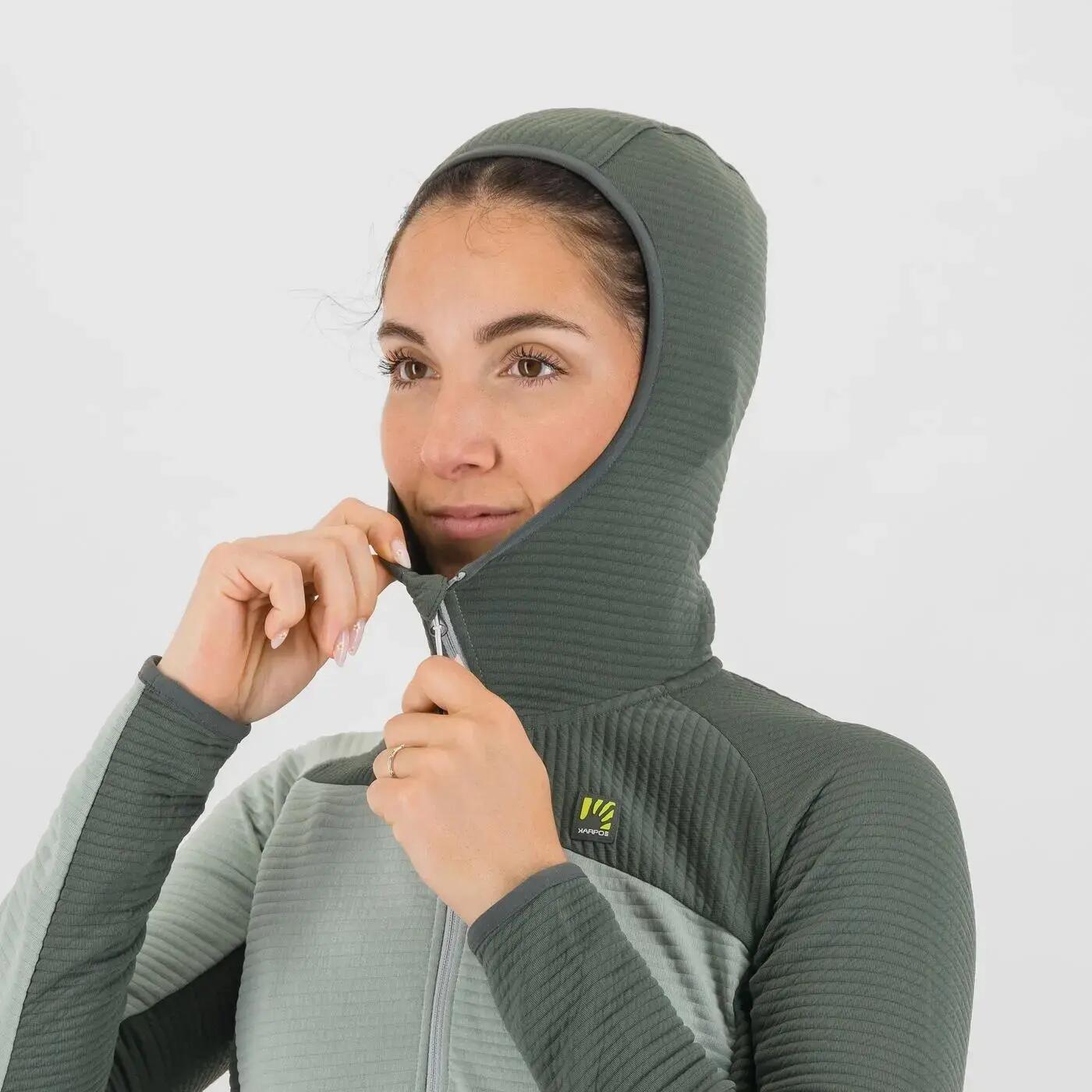 Polaire full zip à capuche femme Karpos Averau 6/6