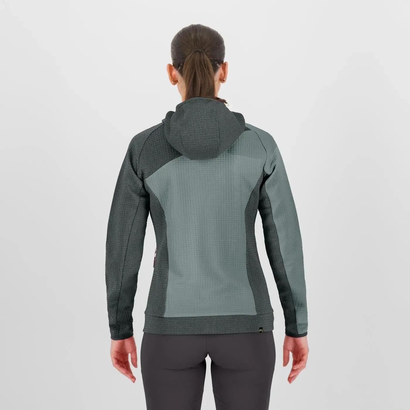 Polaire full zip à capuche femme Karpos Averau 3/6