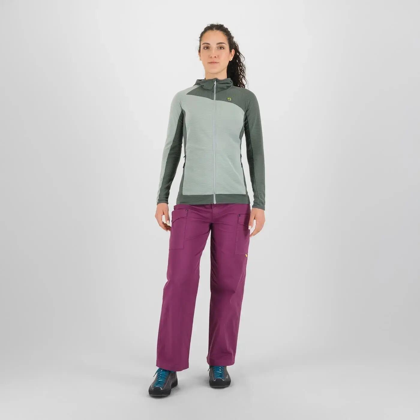 Polaire full zip à capuche femme Karpos Averau 2/6