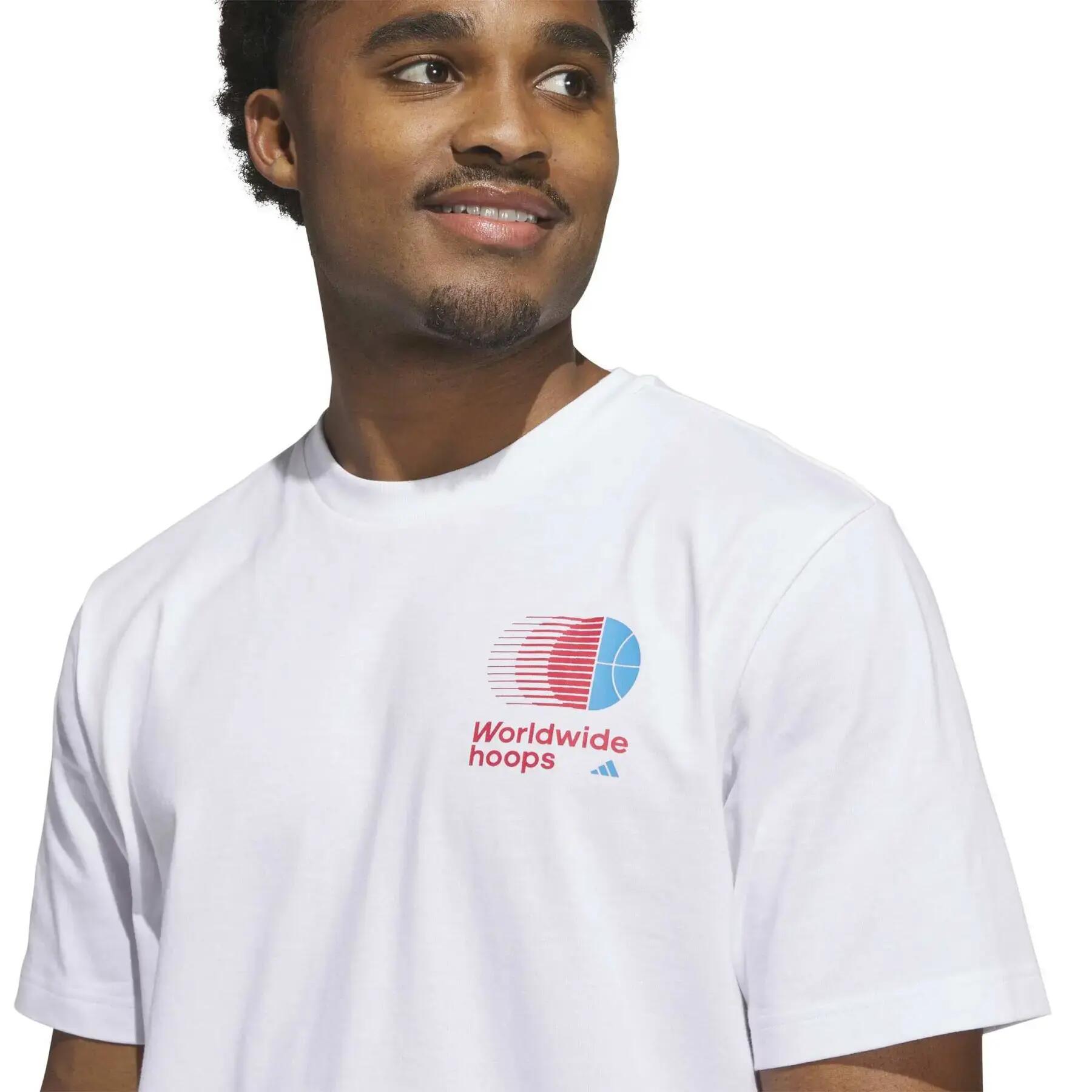 T-shirt adidas World Wide Hoops Classic 5/6