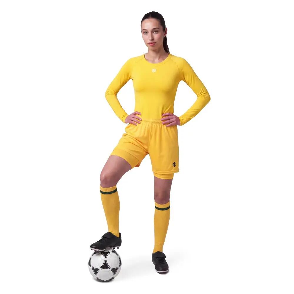 Camisola interior desportiva mulher Blayer Yellow W Amarelo 3/7