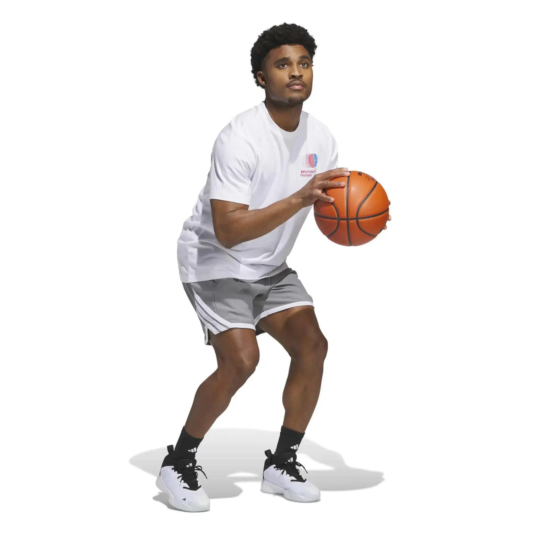 T-shirt adidas World Wide Hoops Classic 4/6