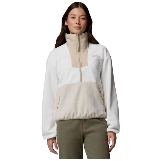Felpa Columbia modello Forro polar Columbia Sequoia Grove Half Zip Fle per donne