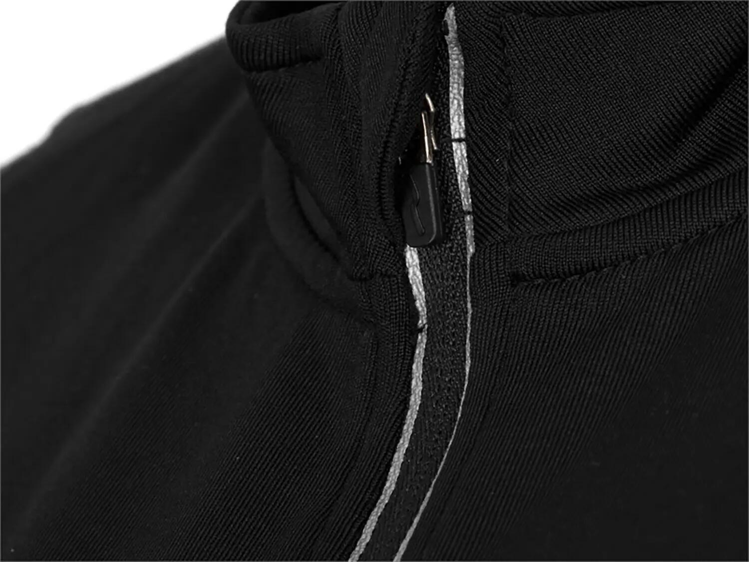 Damen PULSE atmungsaktives Laufshirt mit Zip-Garage 5/6