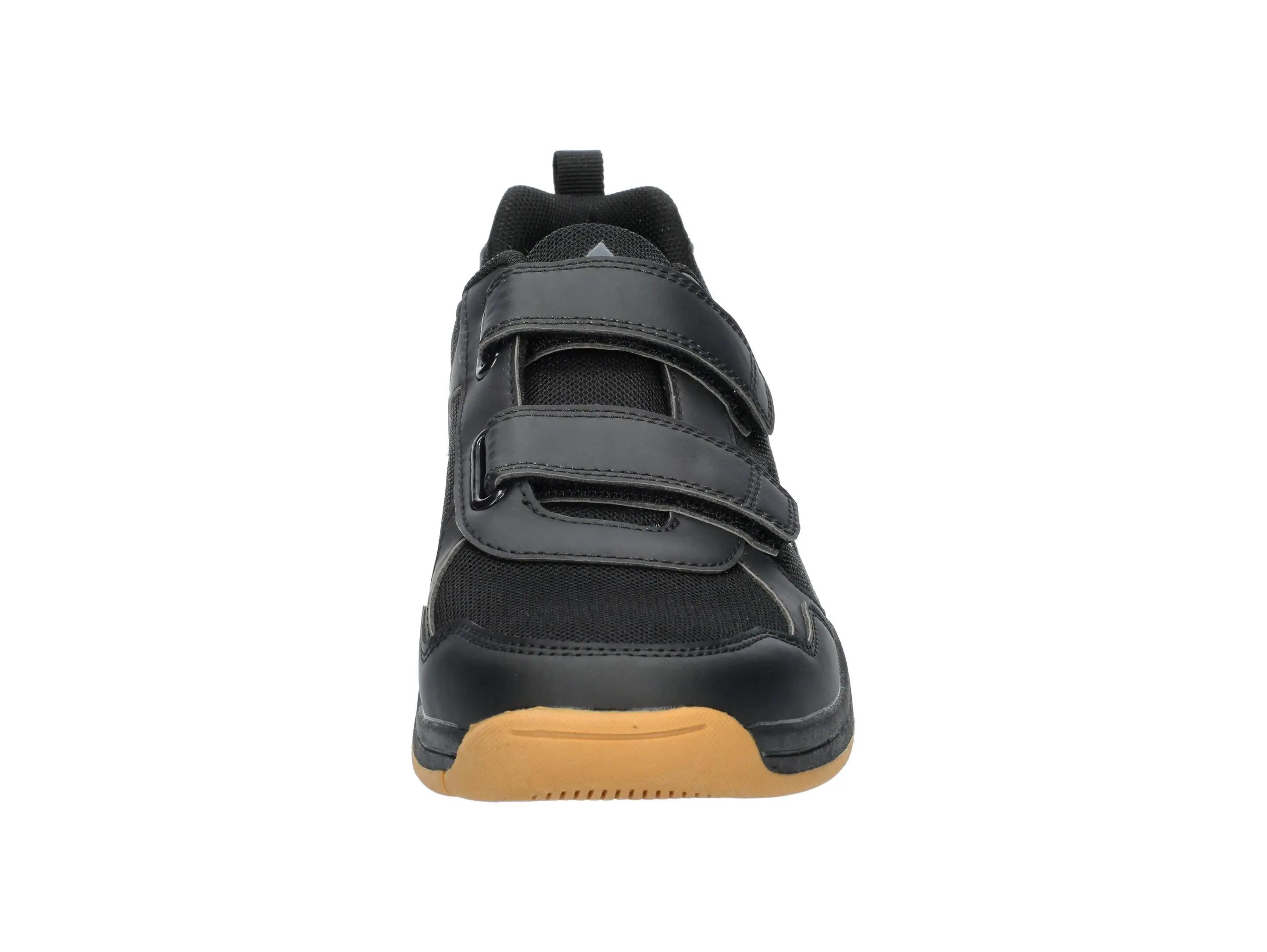 Scarpe, palestra, uomo, velcro, suola tpr, Indoor V, nero 3/6