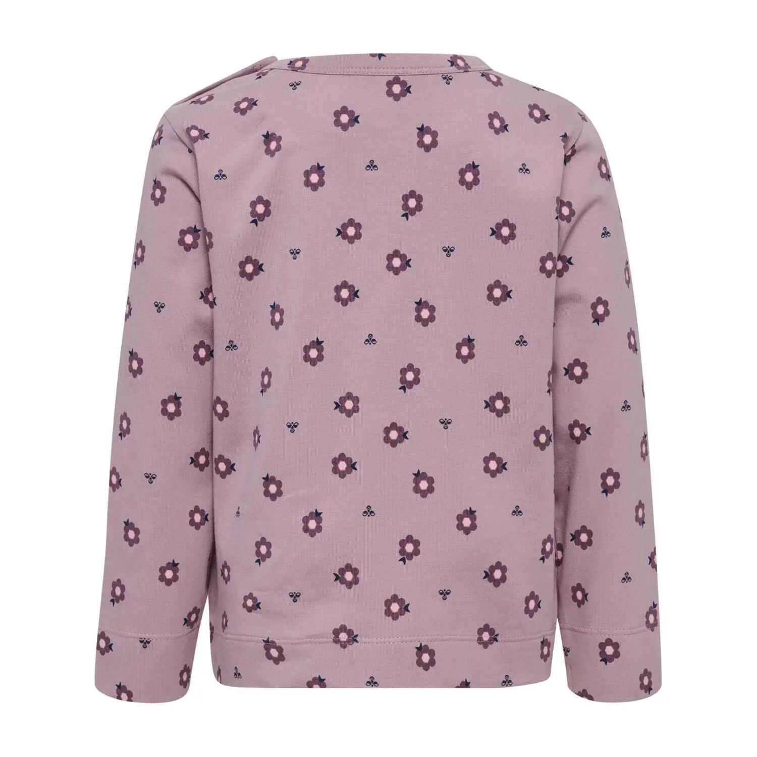 T-shirt stampato a maniche lunghe per bebé Hummel 2/4