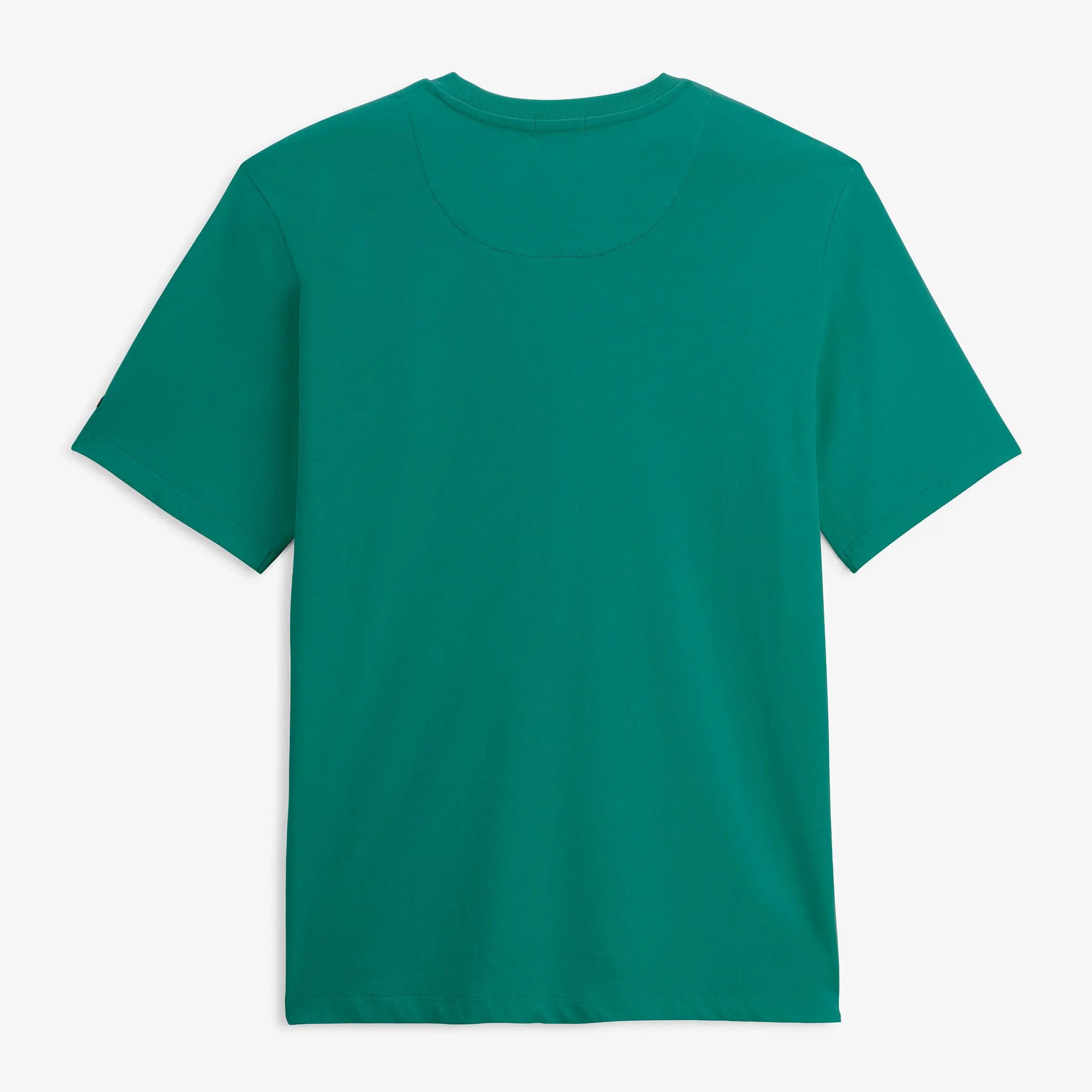 T-shirt manches courtes Thor brodé Funky Animals vert 2/4