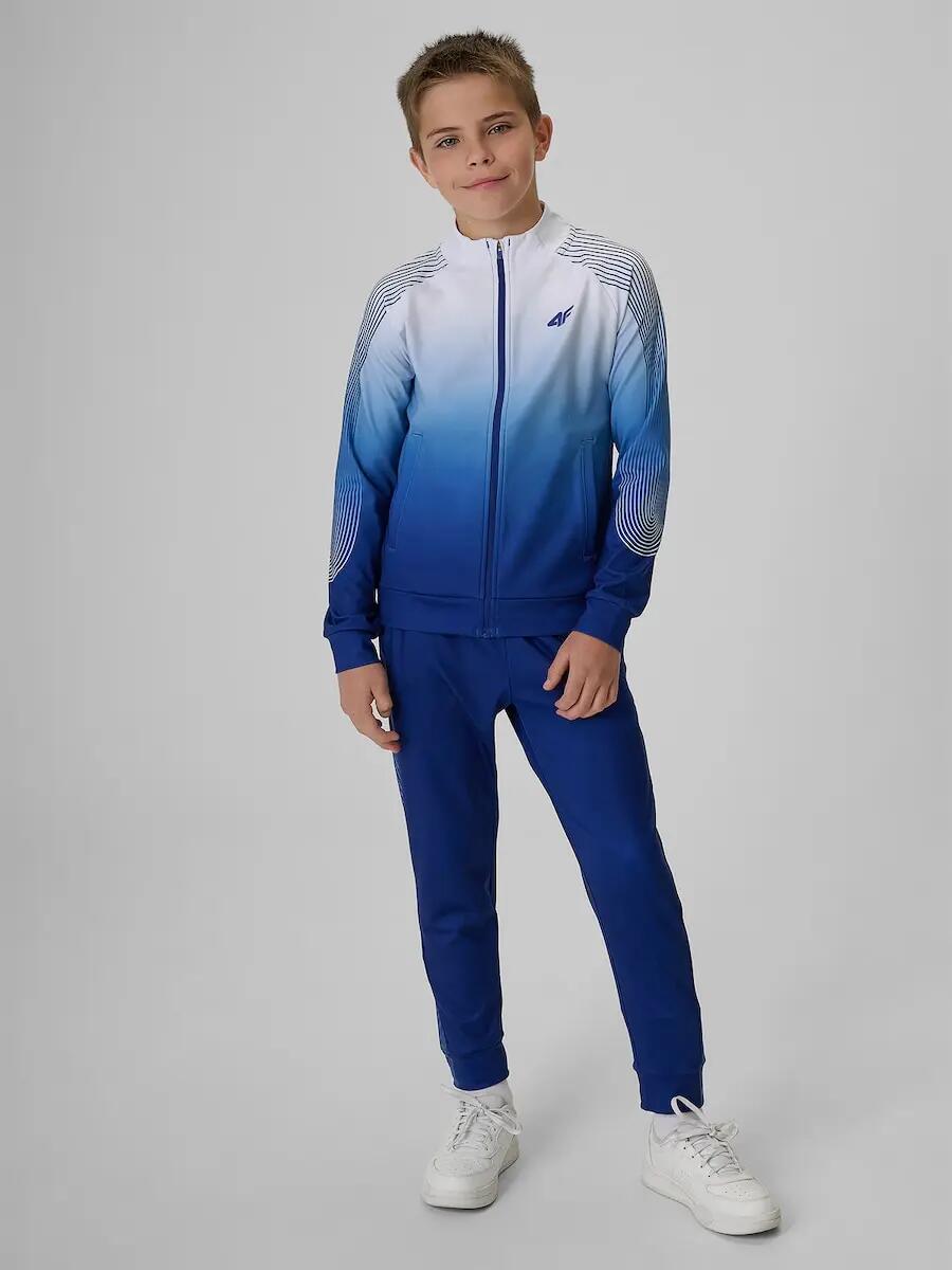 Bluza sportowa regular bez kaptura chłopięca 4F 4FJRSS26TFSWM1043 3/7