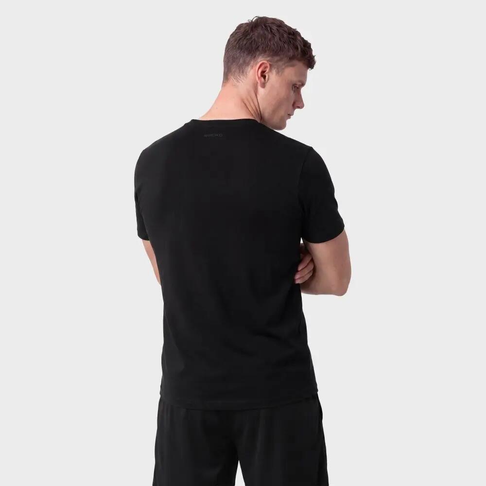 T-shirt de manga curta homem Cotton Tee Black M Preto 6/6
