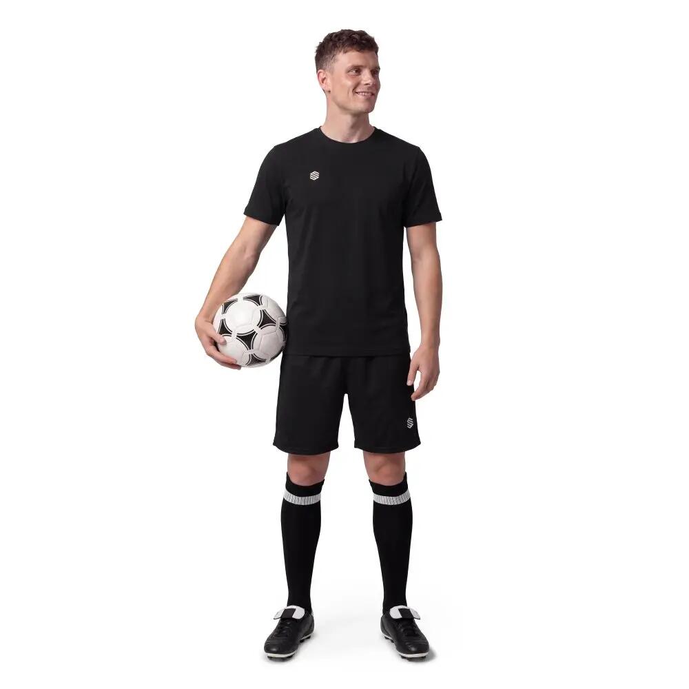 T-shirt de manga curta homem Cotton Tee Black M Preto 3/6