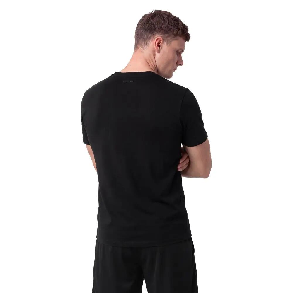 T-shirt de manga curta homem Cotton Tee Black M Preto 2/6