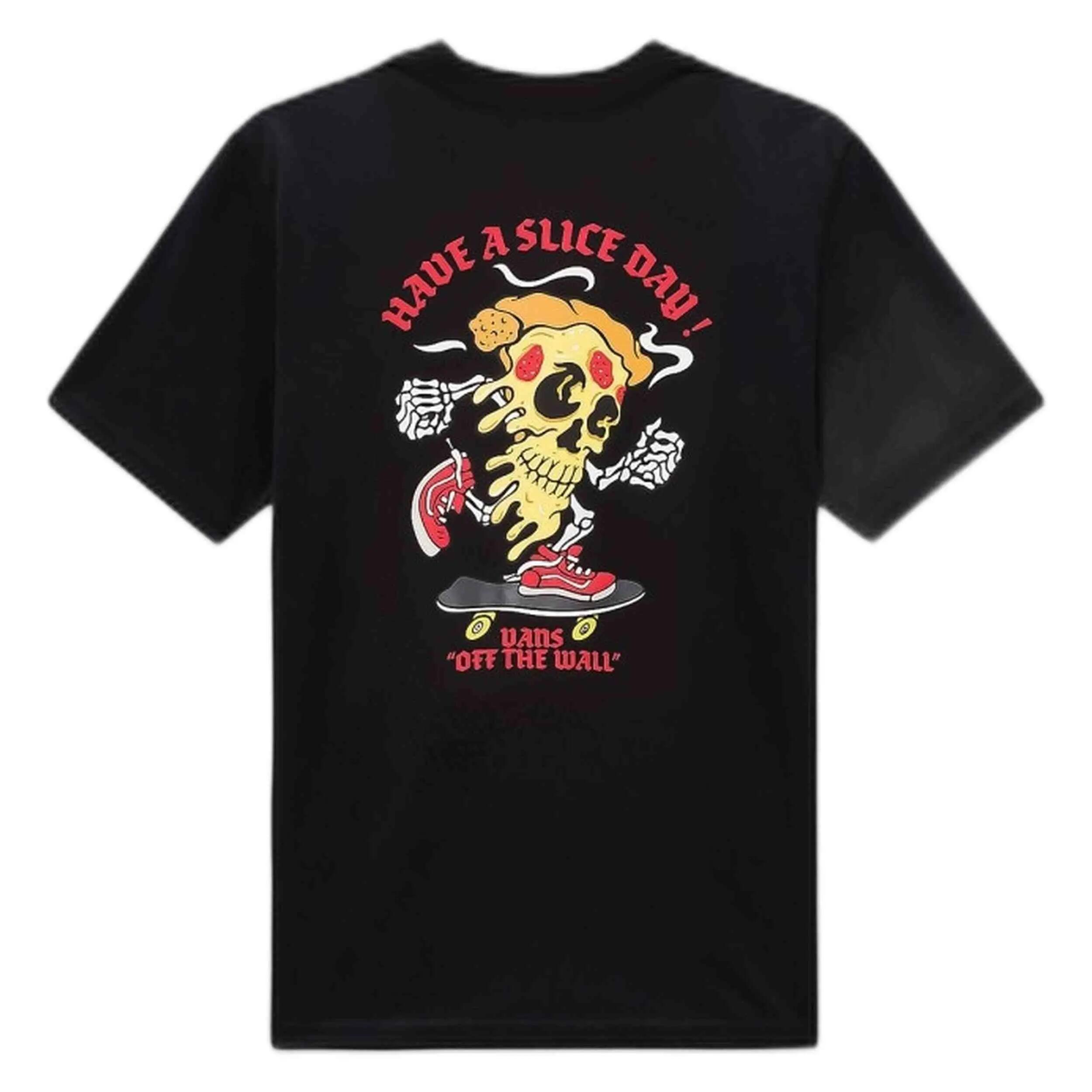 Maglia a maniche corte Vans modello VN000GF4BLK1 per unisex ragazzi 4/5