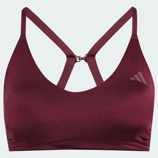 Brassière de training brillante Optime Essentials Maintien léger