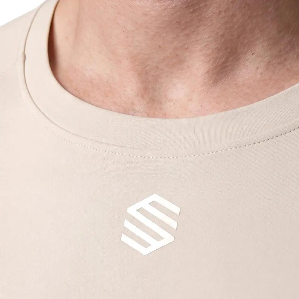 Camisola interior desportiva homem Blayer Sand M Beige 4/6