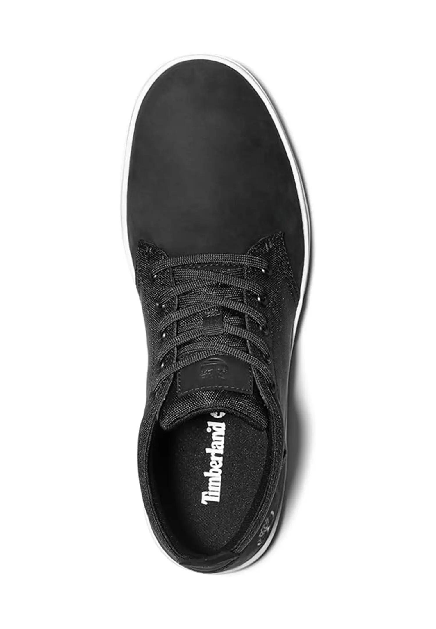 Timberland Herren Davis Square Mid Hiker Wanderstiefel Black 3/4