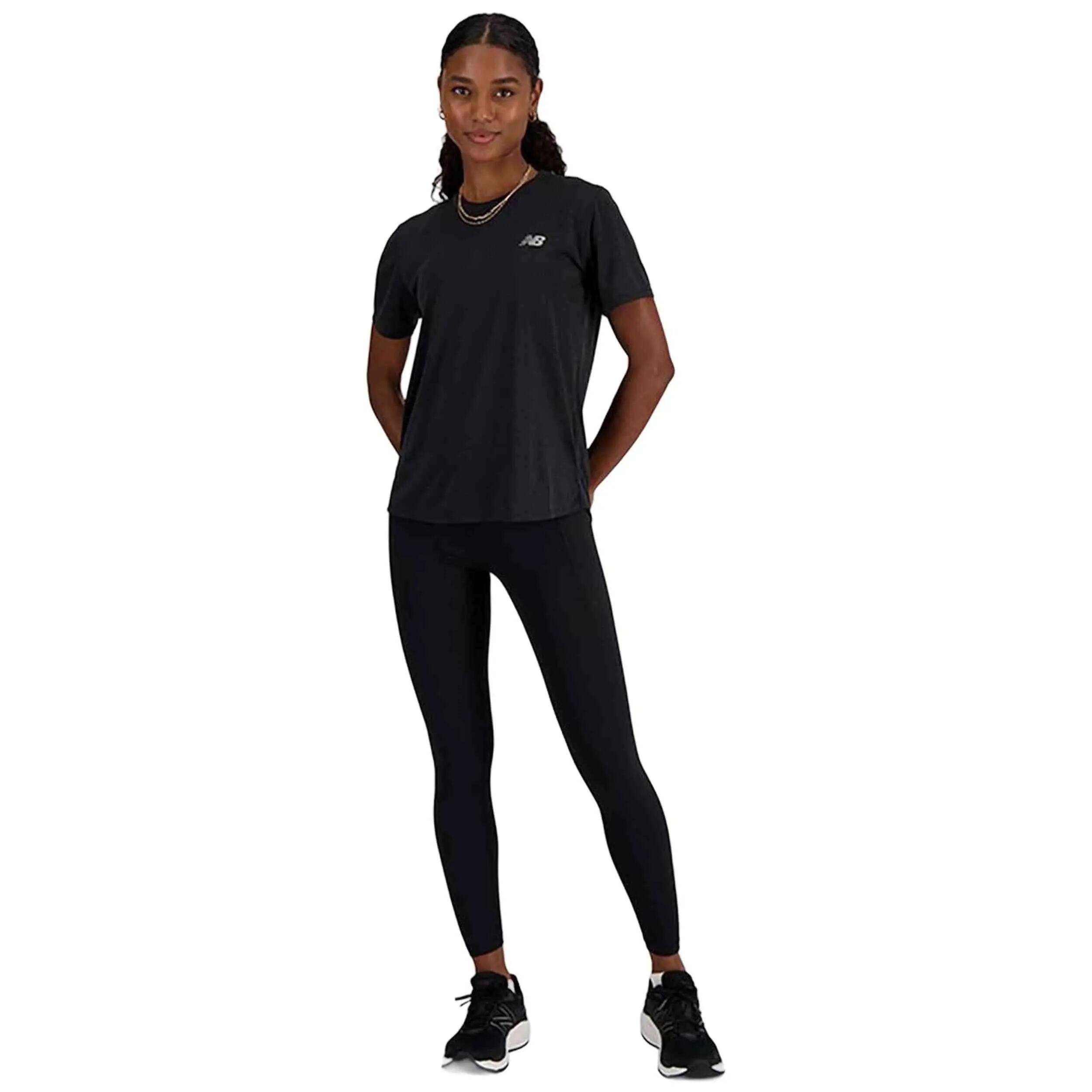 T-shirt met korte mouwen New balance model WT41253BKH voor vrouwen 4/7