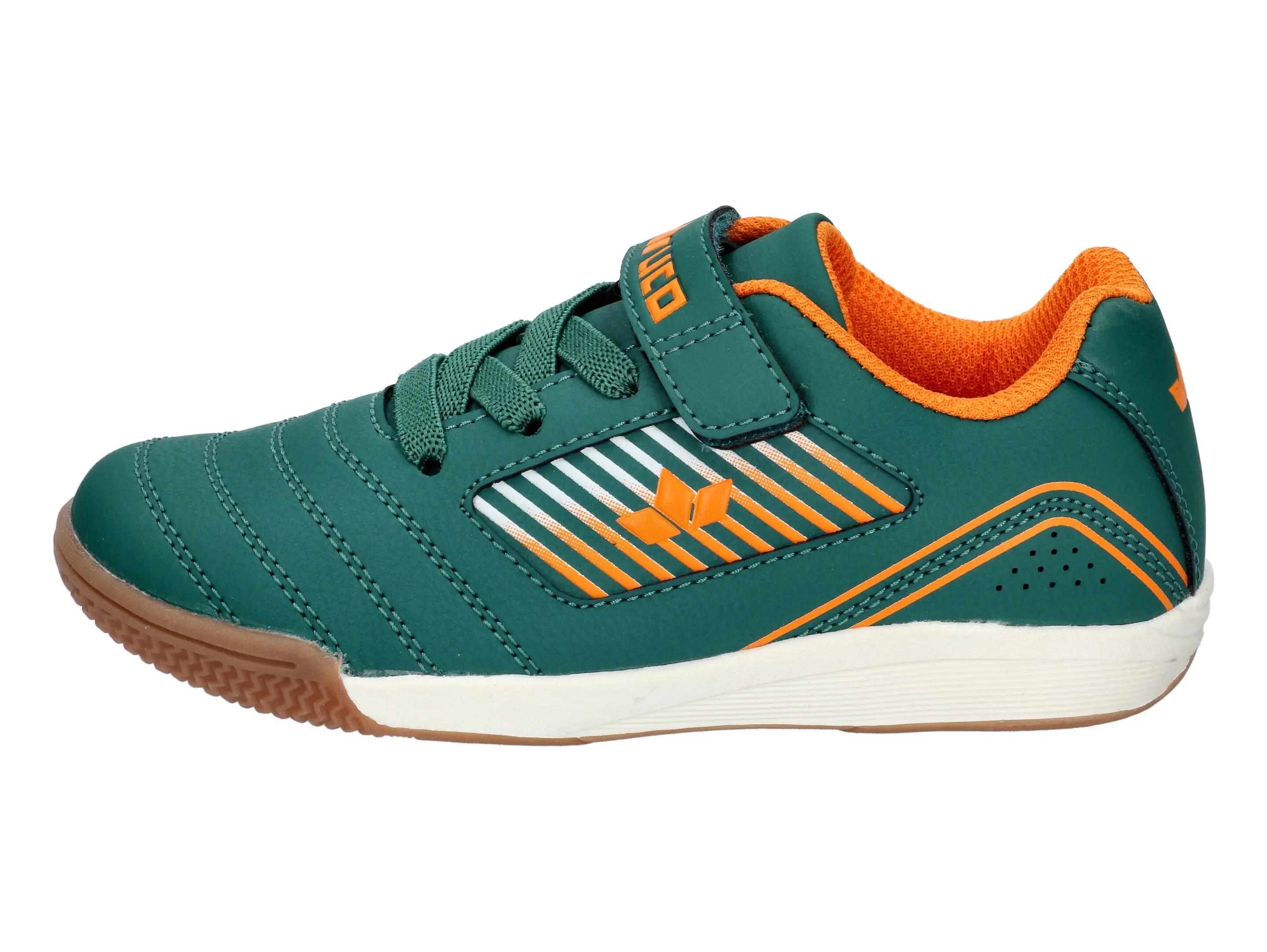 scarpe - sport - bambini - velcro e lacci elastici - Chaska VS - verde/arancione 2/6