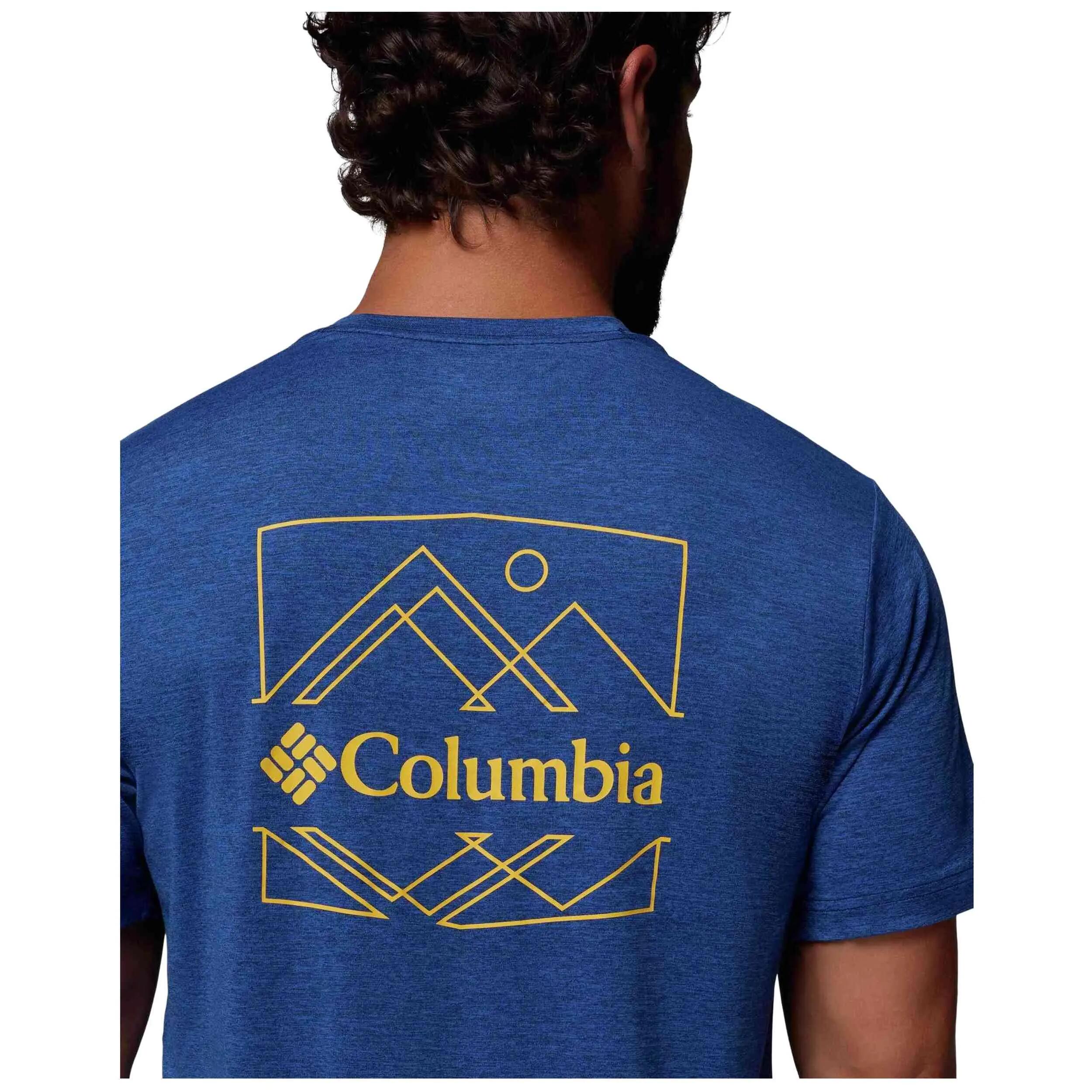 T-shirt met korte mouwen Columbia model Camiseta Columbia Kwick Hike voor mannen 5/5