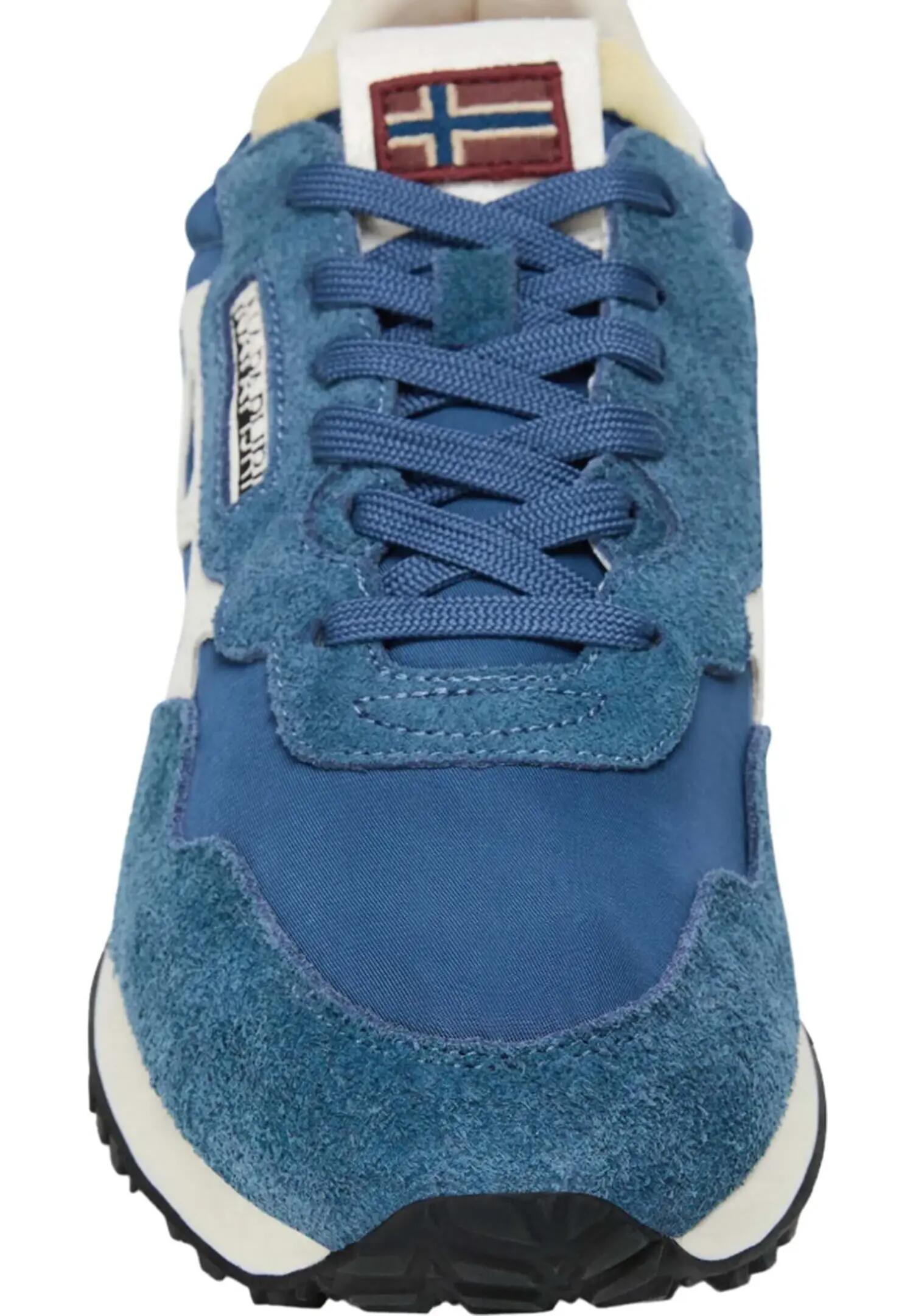 Napapijri Herren Element Suede Sneaker Wildleder Blu Marine 6/6