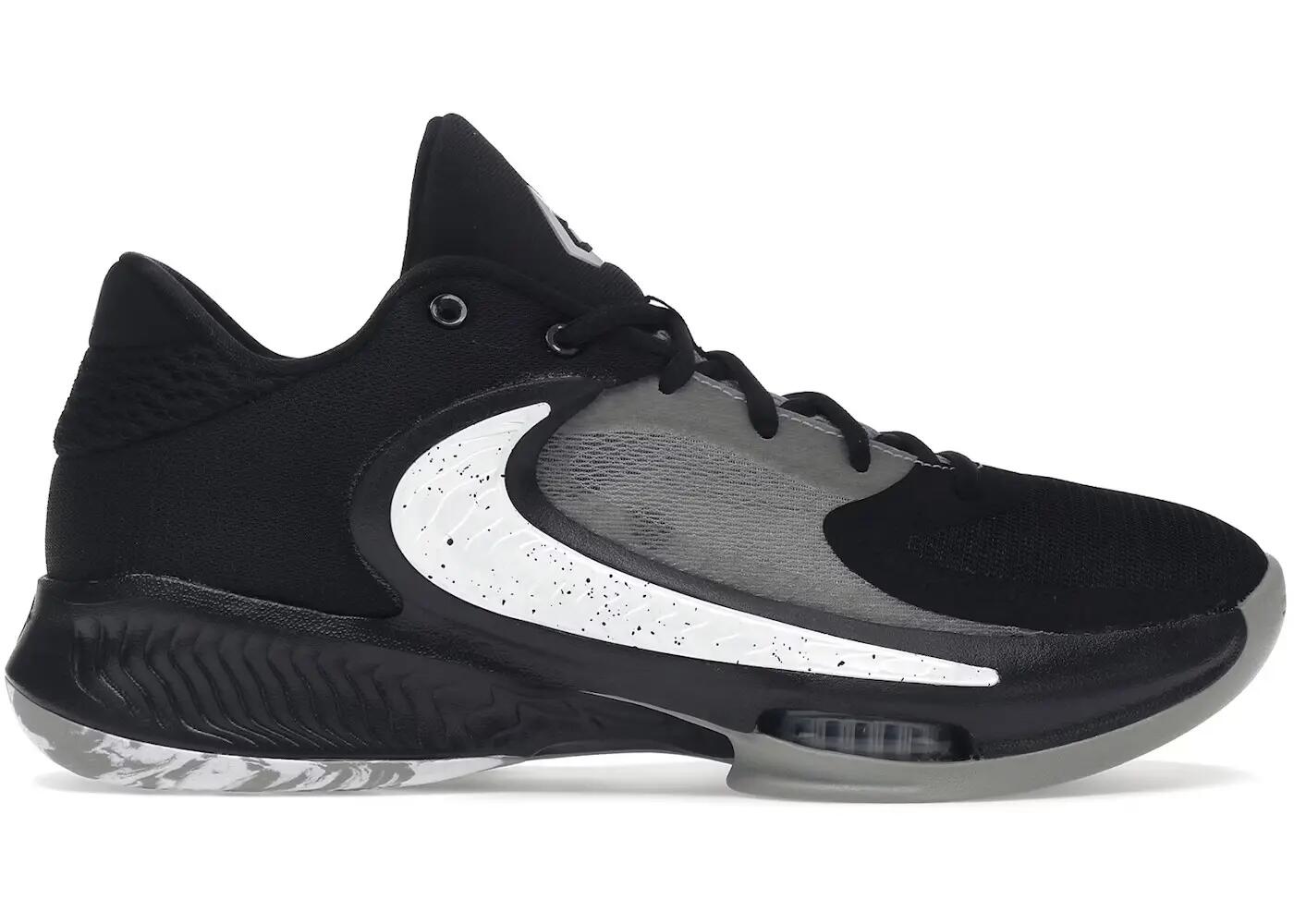 Scarpe - Basket - Uomo - Zoom Freak 4 - Nero/Grigio chiaro 1/2