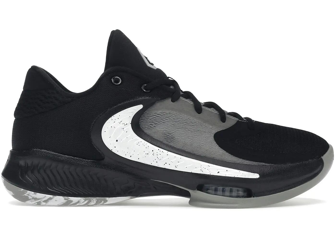 Scarpe - Basket - Uomo - Zoom Freak 4 - Nero/Grigio chiaro 2/2