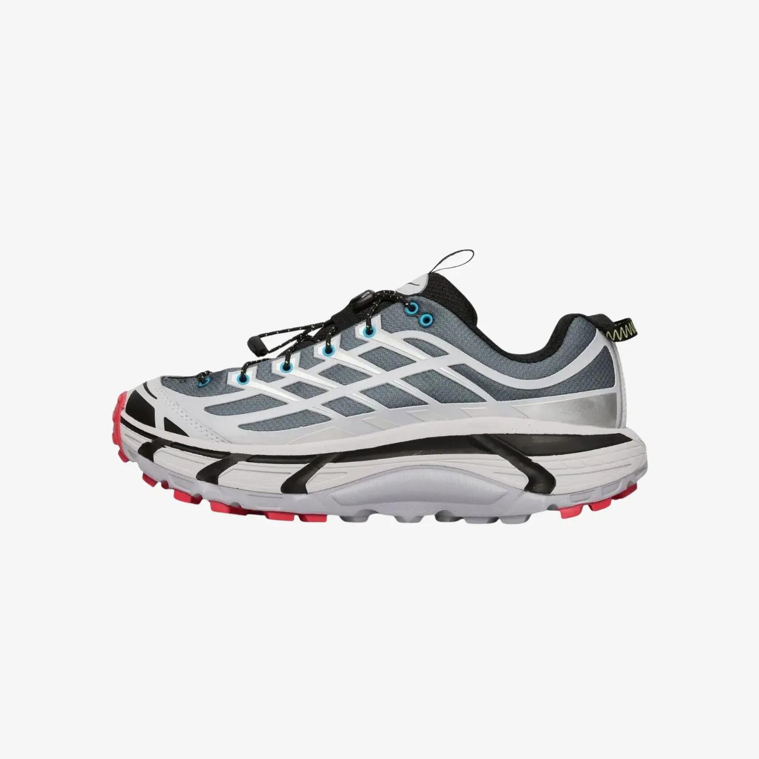 HOKA Mafate Three2 Wordmark Gri Cenușiu - Pantofi alergare bărbați