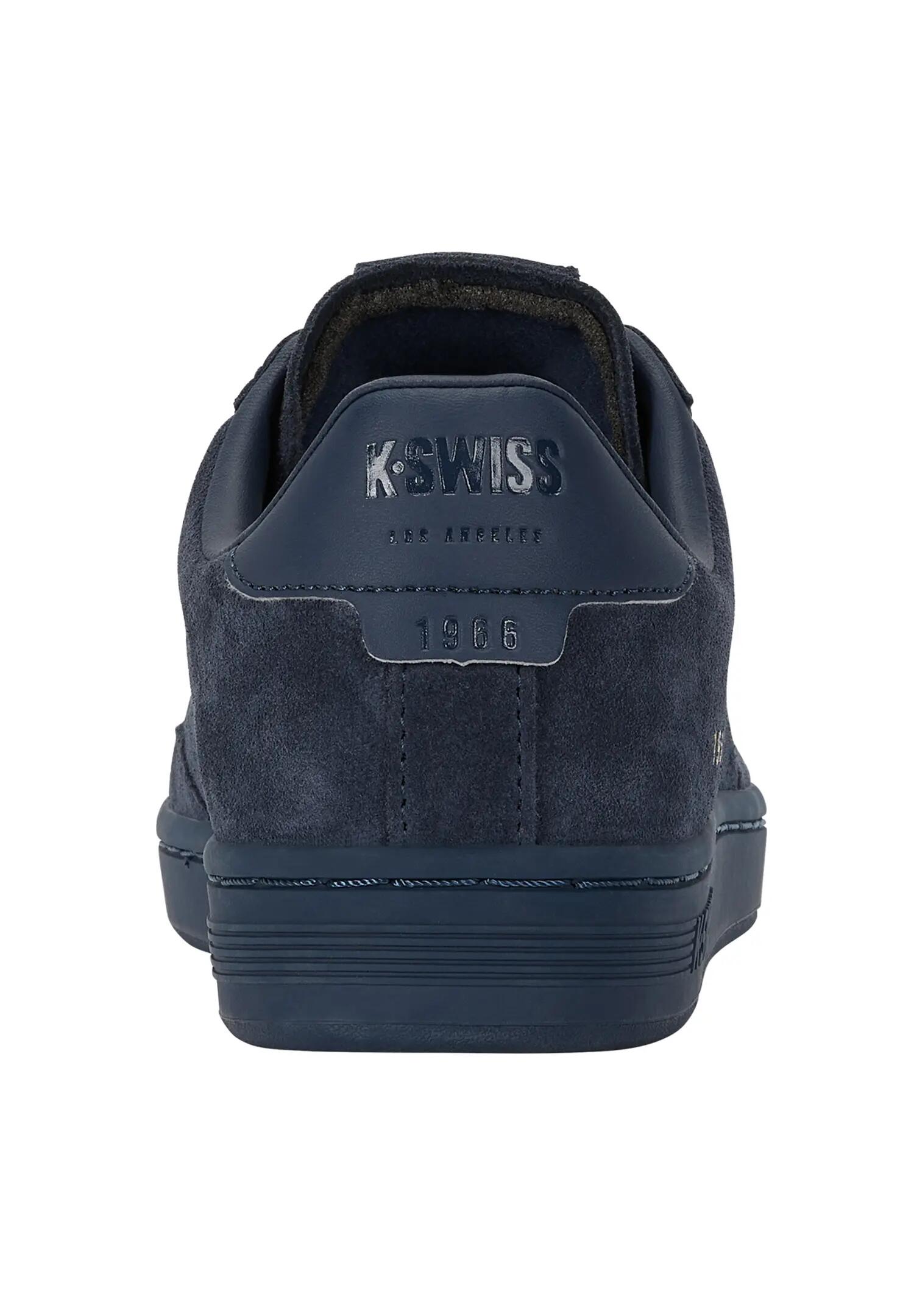 K-Swiss Herren LOZAN KLUB SDE Sneaker Leder 07262-465-M Blau 3/5