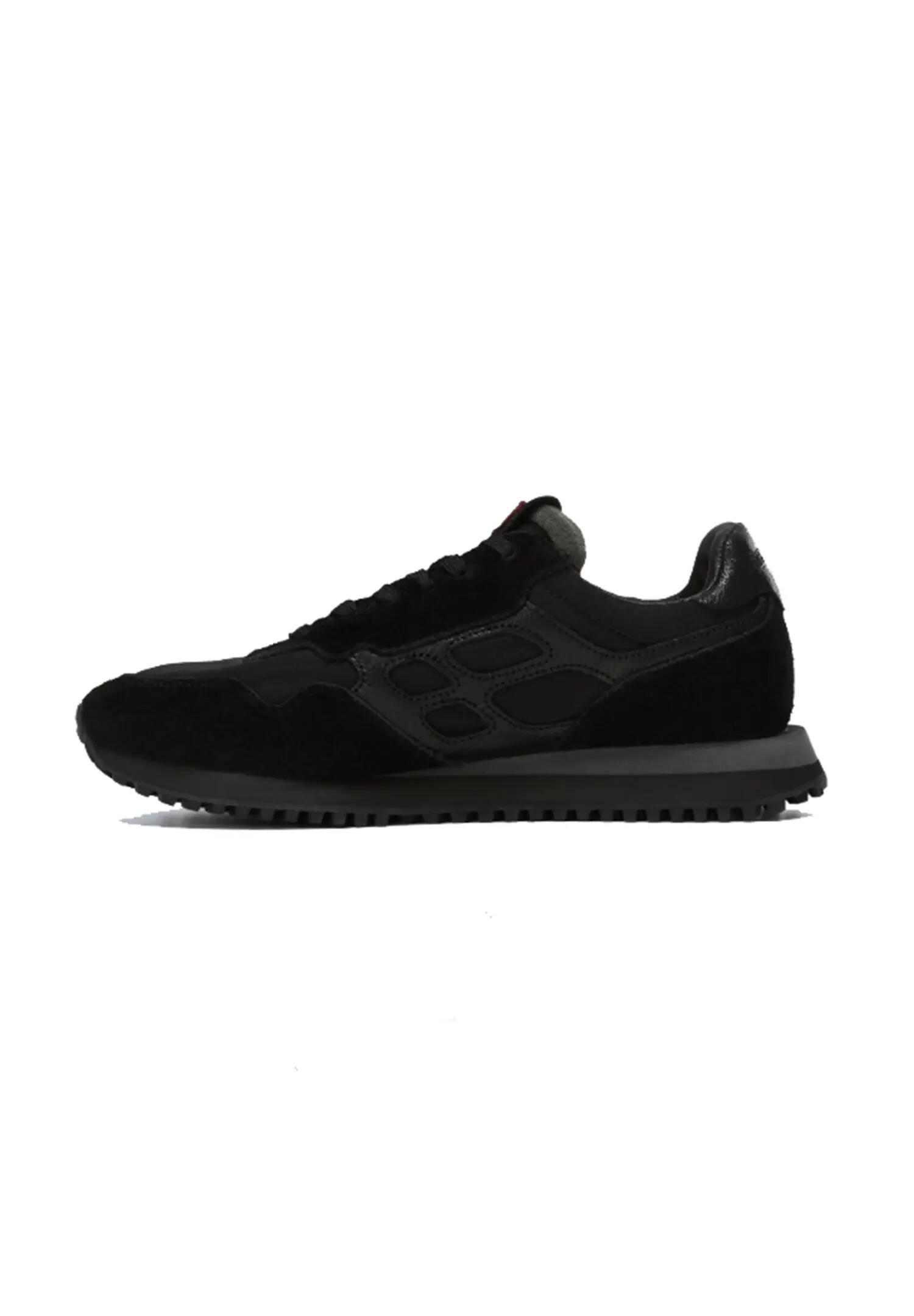 Napapijri Herren Element Suede Sneaker Wildleder Schwarz 2/6