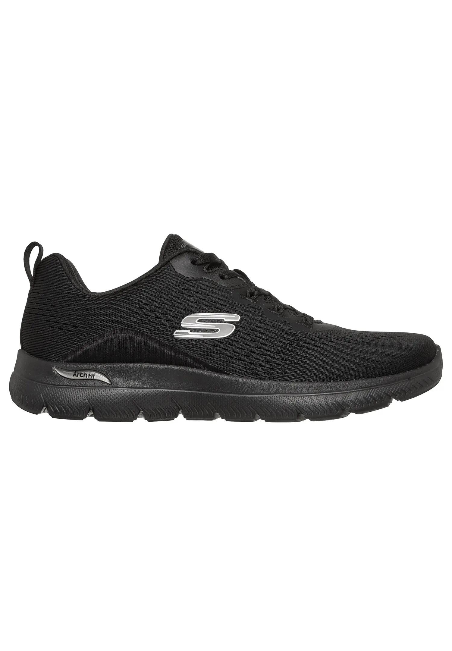 Skechers Damen Arch Fit Summits Daily Flow Sneaker Black 4/5