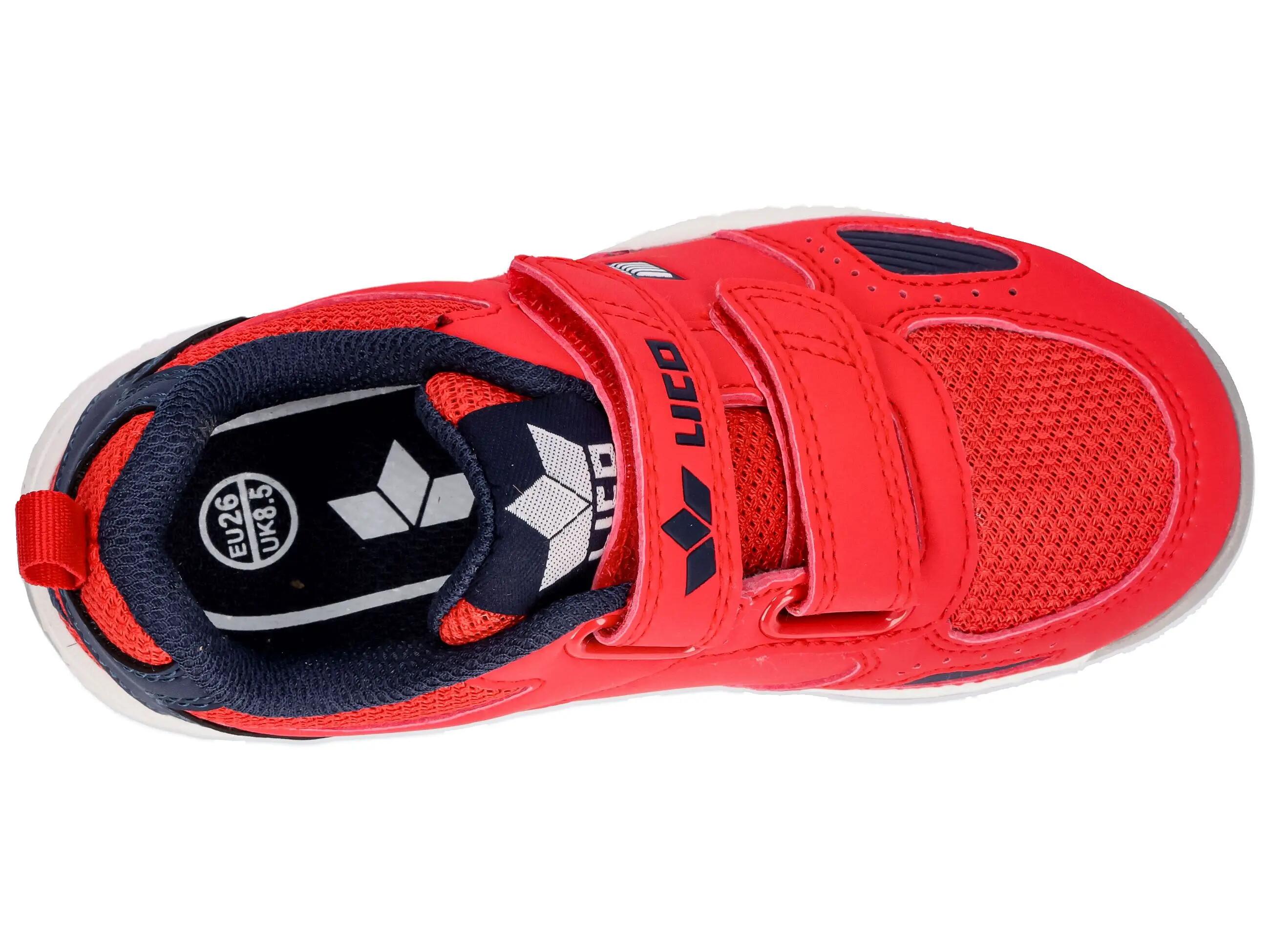 Scarpe - Ginnastica - Bambino - Velcro, nylon, TPR - Peyton V - rosso 5/6