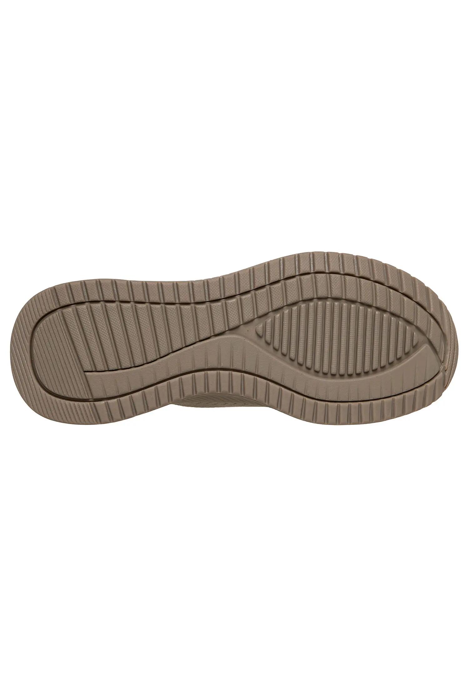 Buty SKECHERS SLIP-INS BOBS SQUAD 4 DIRE STEP Brązowy 3/5