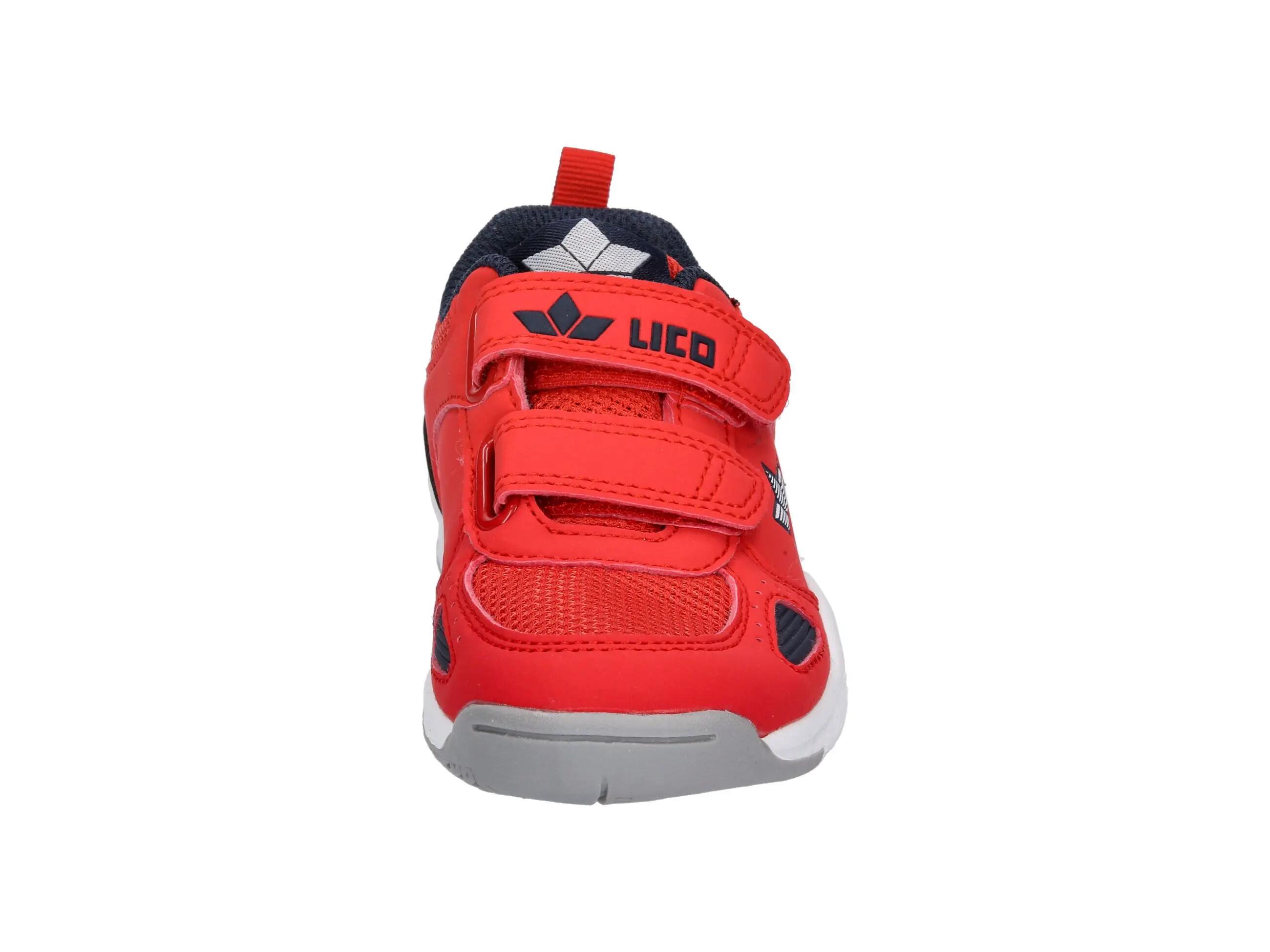 Scarpe - Ginnastica - Bambino - Velcro, nylon, TPR - Peyton V - rosso 3/6