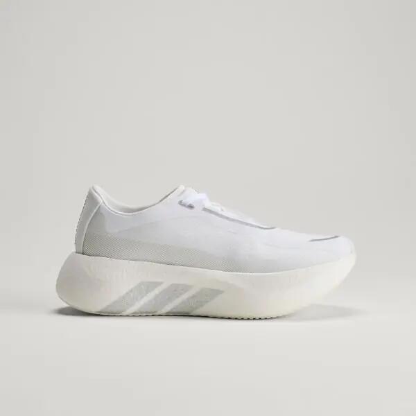 Scarpe da corsa adidas Hyperboost Edge Pro Blanc/Argent/Noir 3/8