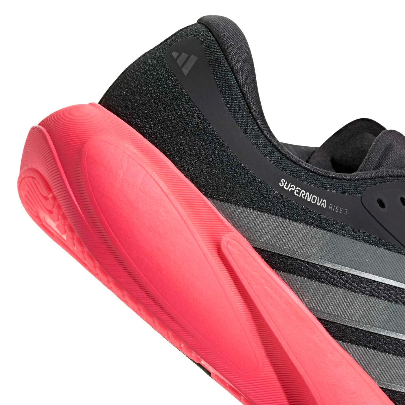 Chaussure de running Supernova Rise 3 Gris foncé et rose 7/7