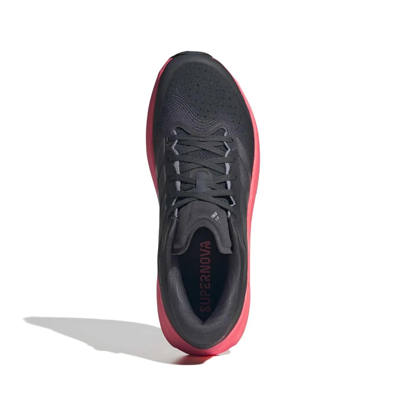 Chaussure de running Supernova Rise 3 Gris foncé et rose 4/7