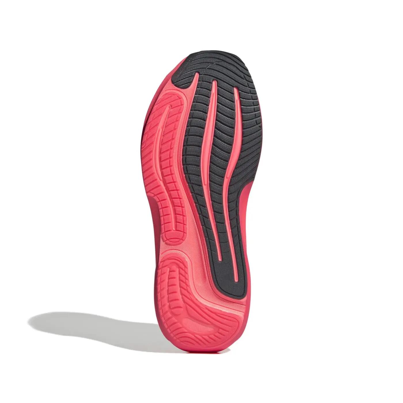 Chaussure de running Supernova Rise 3 Gris foncé et rose 2/7