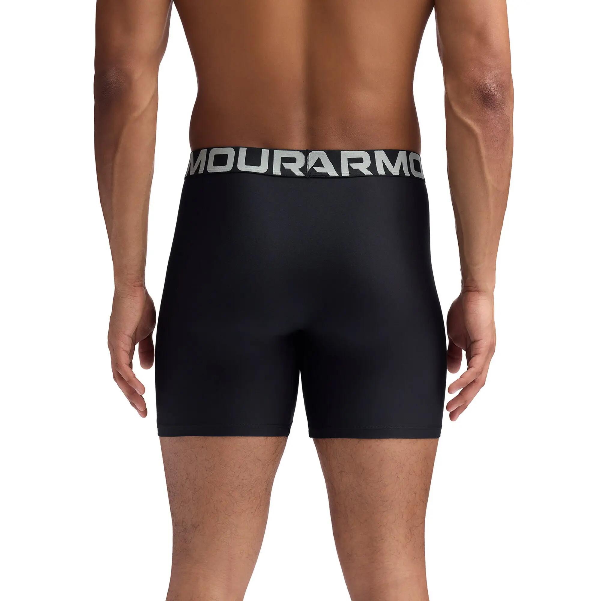 Boxershort Herren 3er Pack Figurbetont-UA PERFORMANCE TECH - SOLID 6 IN 3PK 5/5